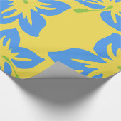 Anpassen Cooler Hawaii-Blume Geschenkpapier (Ecke)