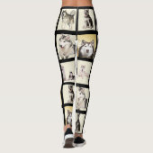 Anpassen der 7 Fotomodulationen für Heimtiere Kind Leggings (Rückseite)