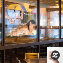 Anpassen der Akupunkturbehandlung 4 Fensteraufkleber