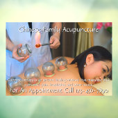 Anpassen der Akupunkturbehandlung 4 Fensteraufkleber (Blatt 3)