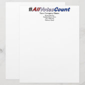 Anpassen der Anzahl der Stimmen auf Buchstaben Briefbogen (Vorne/Hinten)