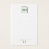 Anpassen der Anzeige für das Sammeln von Logos (Vorderseite)