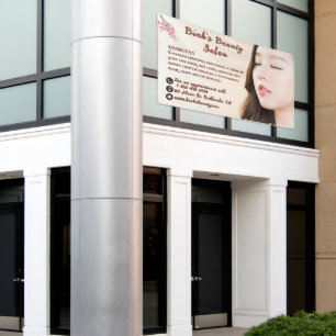 Anpassen der asiatischen Schönheitssalon-Werbung Banner