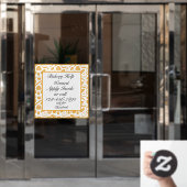 Anpassen der Bäckerei Hilfe Gewollt Bäckerei Koch Fensteraufkleber (Büro Tür)