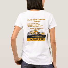 Anpassen der Bauweise des Generalunternehmers T-Shirt