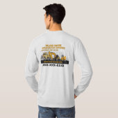 Anpassen der Bauweise des Generalunternehmers T-Shirt (Schwarz voll)