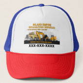 Anpassen der Bauweise des Generalunternehmers Truckerkappe (Vorderseite)