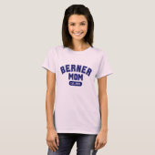 Anpassen der Berner Mama Est 2024 Moderner Hundelo T-Shirt (Vorne ganz)