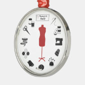 Anpassen der Beschriftung Ornament Aus Metall (Links)