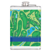 Anpassen der "Birdie Juice"-Flasche für Frauen Flachmann (Rückseite)