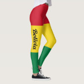 Anpassen der Bolivienflagge Leggings (Rechts)