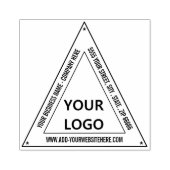 Anpassen der Briefmarke der Logo-Adresse für das D Gummistempel (Prägung)