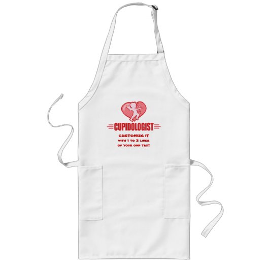 Anpassen der Cupid-Liebe Lange Schürze (Vorne)