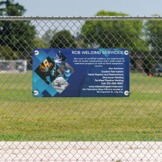 Anpassen der Dienstleistungen für Schweißunternehm Banner