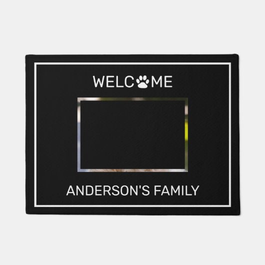 Anpassen der Dog-Foto-Doormat Fußmatte (Vorderseite)
