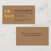 Anpassen der doppelseitigen Visitenkarte mit Logo (Vorne/Hinten)