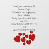 Anpassen der eigenen Decal- oder Fensterklammer Fensteraufkleber (Blatt)