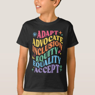 Anpassen der Equity-Gleichheit für Advocate T-Shirt