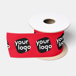 Anpassen der Farbe Ihres Logos hier Produktverpack Satinband