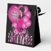 Anpassen der Favoriten der Geburtstagspartei Geschenkschachtel (Rückseite)