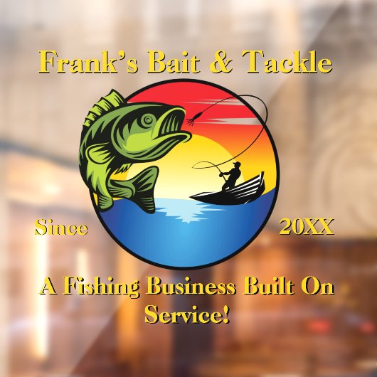 Anpassen der Frontklappe des Angelfangs Fensteraufkleber (Blatt 2)