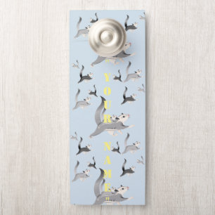 Anpassen der Glider Door Knob Plaque Türanhänger