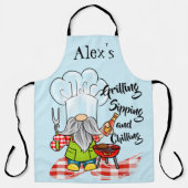 Anpassen der Grillen-GRILLEN Schürze (Vorderseite)