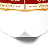 Anpassen der Horoskop-Print Fotodruck (Ecke)