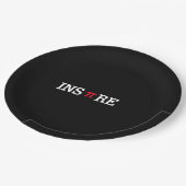 Anpassen der Inspiriert Pi Day Mathematik Mathemat Pappteller (Schrägansicht)