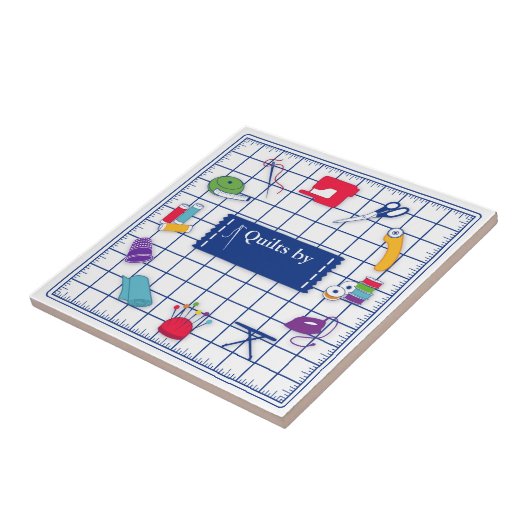 Anpassen der Label-Quilt-Zeit Fliese (Seite)