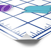 Anpassen der Label-Quilt-Zeit Fotodruck (Ecke)