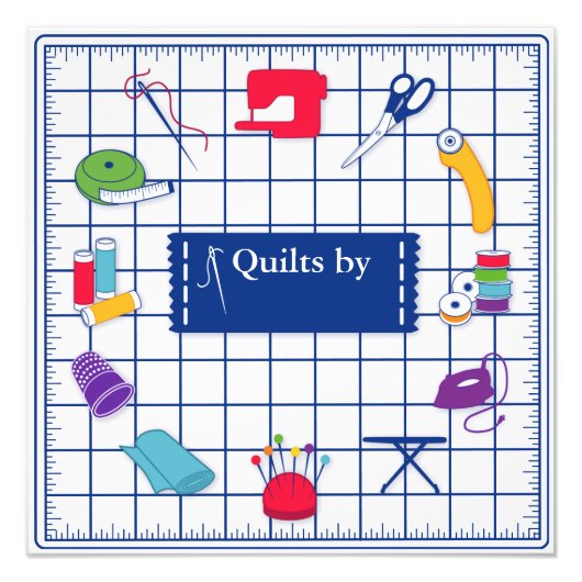 Anpassen der Label-Quilt-Zeit Fotodruck (Vorne)