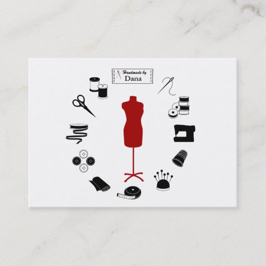 Anpassen der Label-Visitenkarte Visitenkarte (Vorderseite)