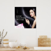 Anpassen der lizenzierten Haarstylist Gewollt Über Poster (Küche)