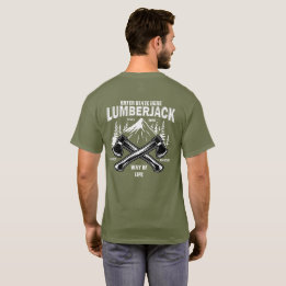 Anpassen der Lumberjack-Übergänge T-Shirt