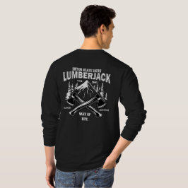 Anpassen der Lumberjack-Übergänge T-Shirt