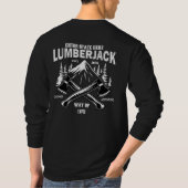 Anpassen der Lumberjack-Übergänge T-Shirt (Rückseite)