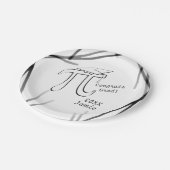 Anpassen der Math Pi Grad Papierplatte Pappteller (Schrägansicht)