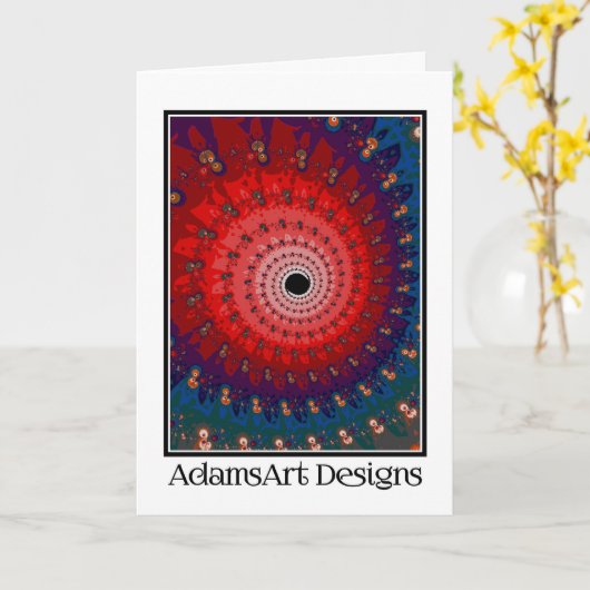 Anpassen der Message Design Ihrer geklappten Grußk Karte (Gelbe Blume)