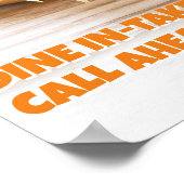 Anpassen der mexikanischen Food Hard Muschel Tacos Poster (Ecke)