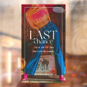 Anpassen der Minimal Modern 90er Fashion Sale Clea Fensteraufkleber (Blatt 2)