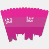 Anpassen der Monogramm-Liebe Geschenkschachtel (Ungeklappt)