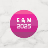 Anpassen der Monogramm-Liebe Konfetti (Klein Vorderseite)