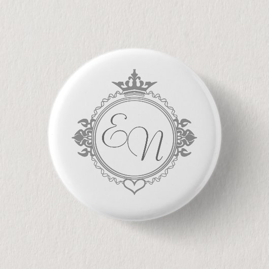 Anpassen der Namen, Initialen und Phrasen-Liebe Button (Vorderseite)