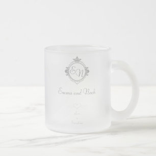 Anpassen der Namen, Initialen und Phrasen-Liebe Mattglastasse