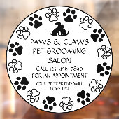 Anpassen der Papierkörbe an der Vorderseite Fensteraufkleber (Blatt 2)