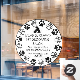 Anpassen der Papierkörbe an der Vorderseite Fensteraufkleber