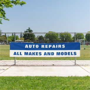 Anpassen der Reparatur von Auto an alle Marken und Banner