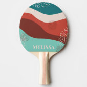 Anpassen der Retro-Familie Tischtennis Schläger (Vorderseite)