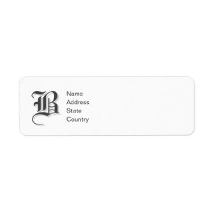 Anpassen der Rücksendeadresse für Monogram B